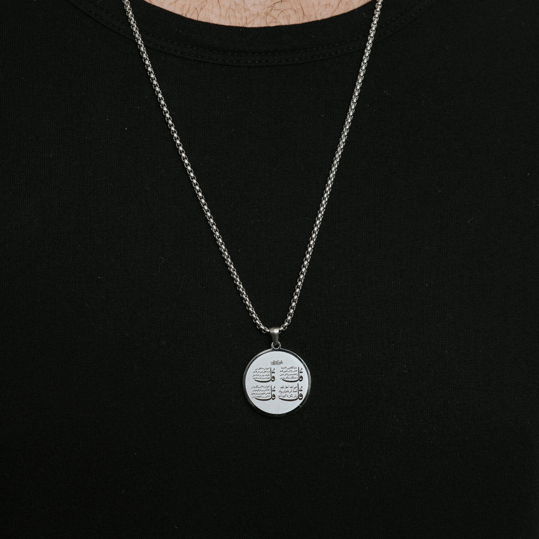 4 Qul Box Chain Necklace