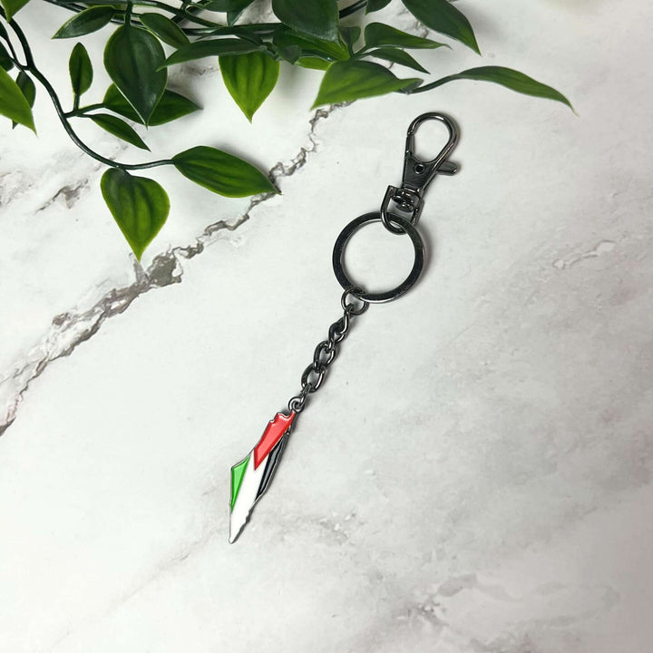 Palestine Map Keychain | 100% Profits Donated to Palestine