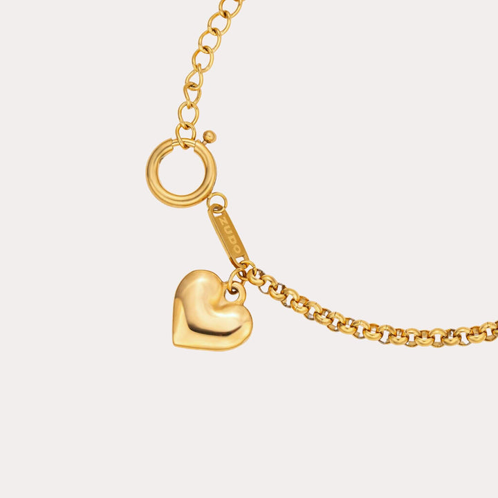 Heart Charm Bracelet