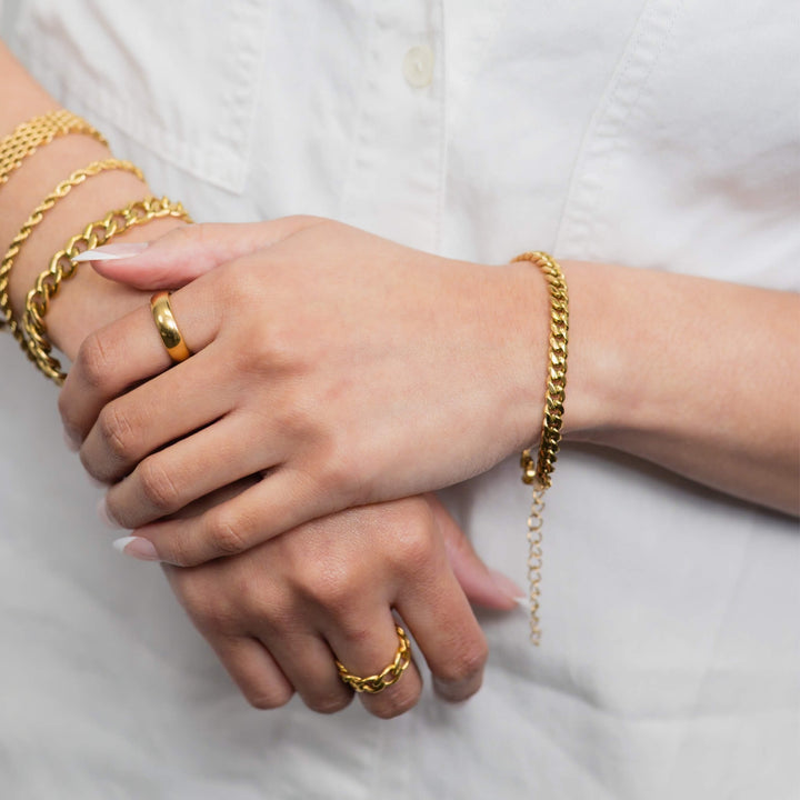 5mm Cuban Chain Bracelet