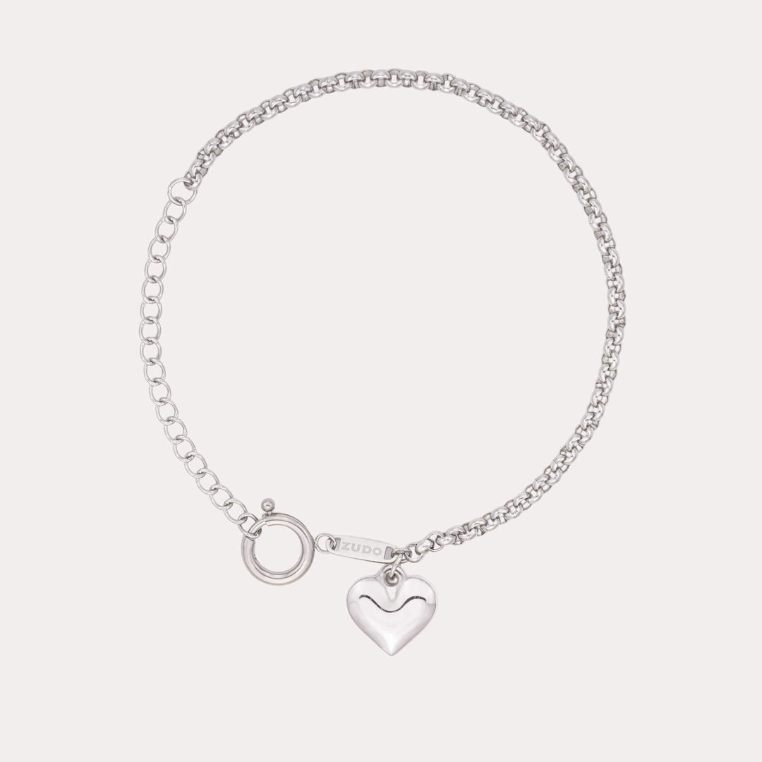 Heart Charm Bracelet