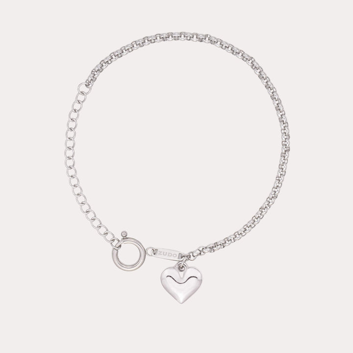 Heart Charm Bracelet