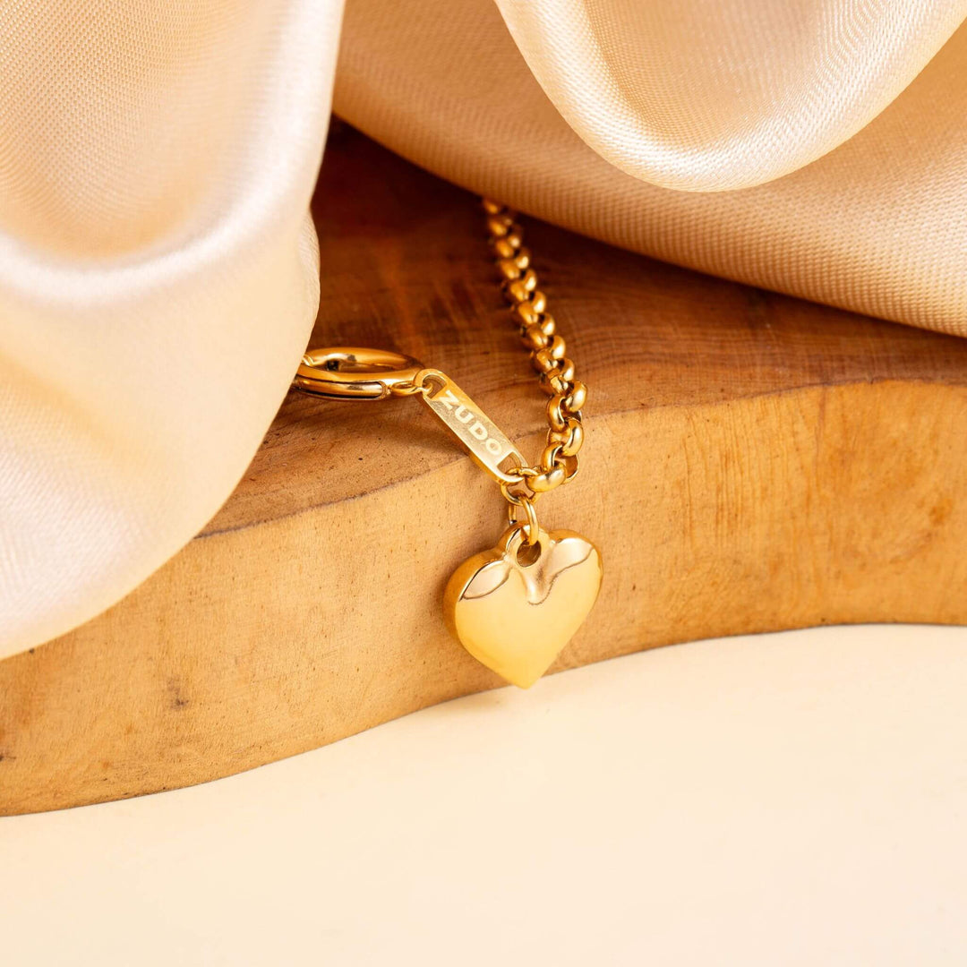 Heart Charm Bracelet