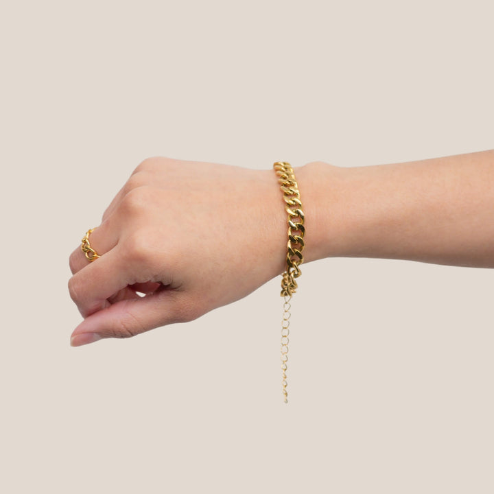 7mm Curb Chain Bracelet