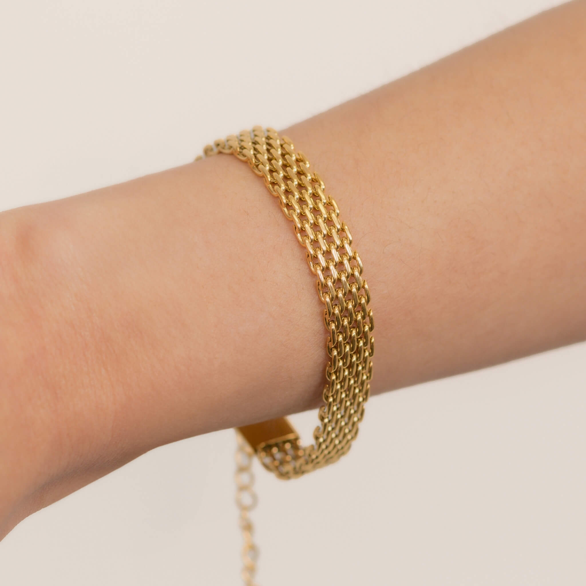 アクセサリー Gold Bracelet SP-Medium 8mmMeshBracelet1.jpg?v=1756772610