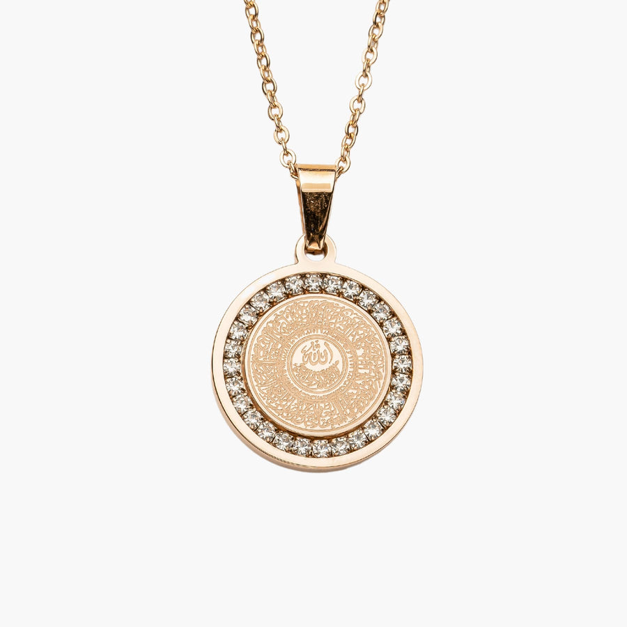 Ayatul Kursi Crystal Necklace