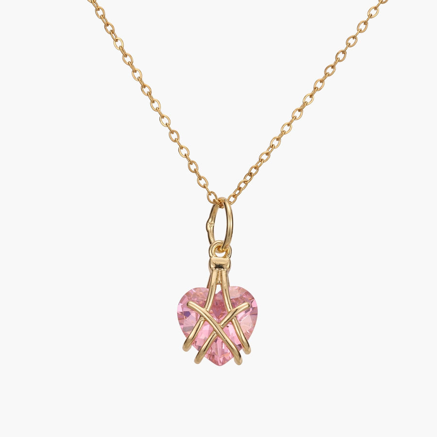 Crystal Heart Necklace