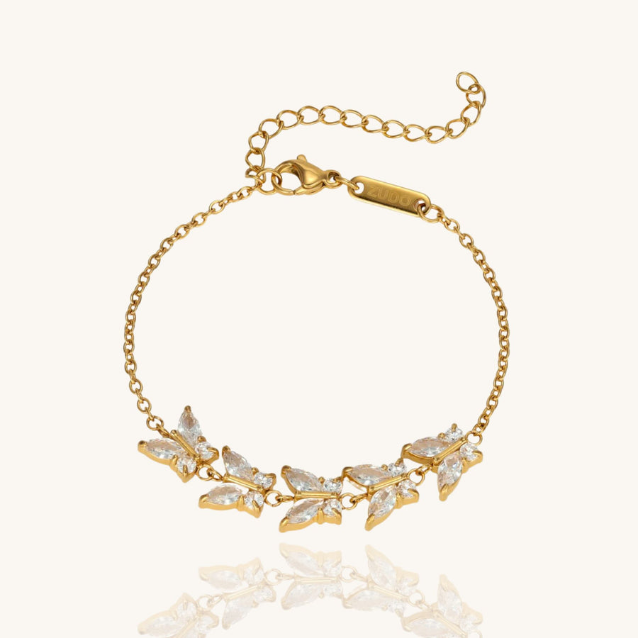 Crystal Butterfly Bracelet