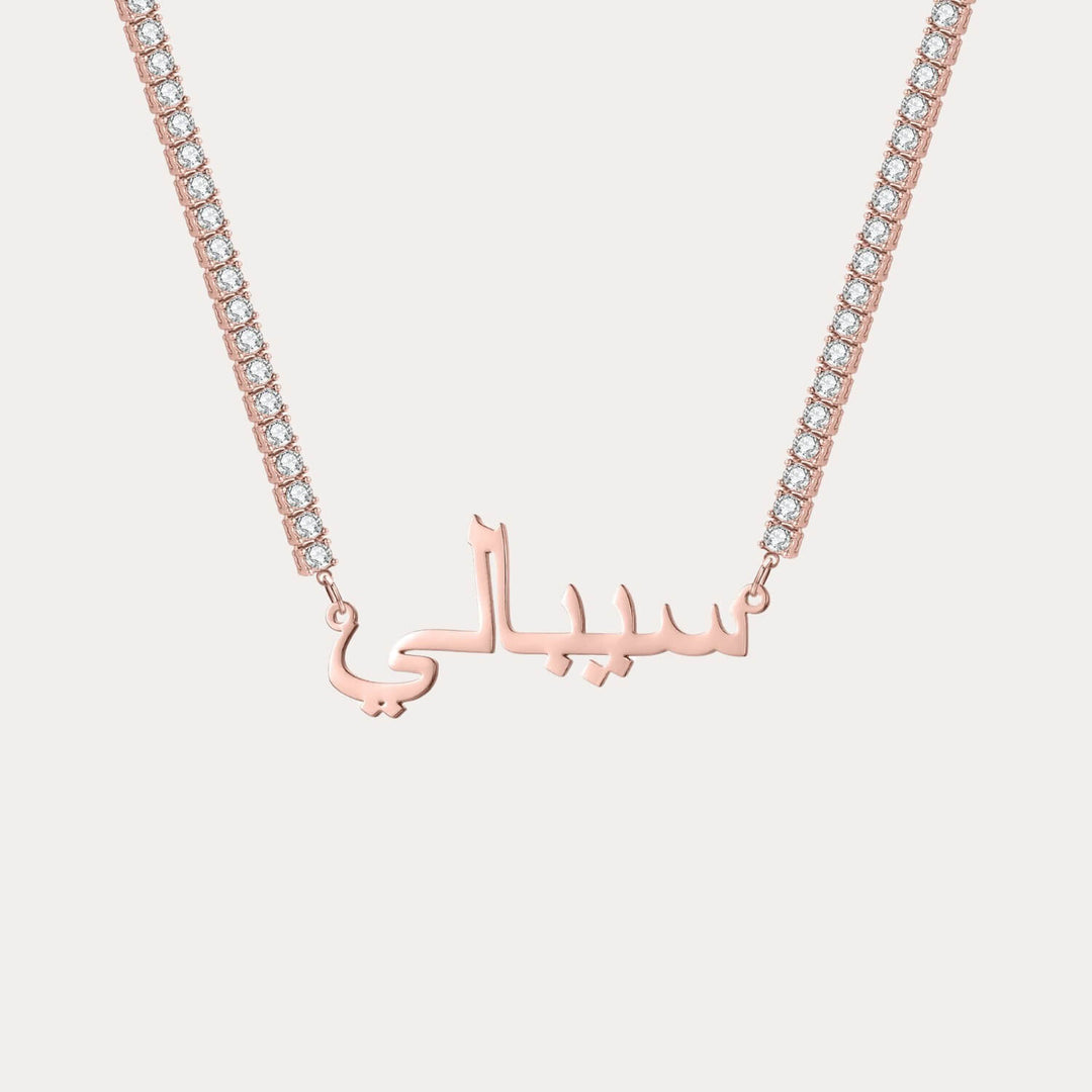 Custom Crystal Chain Necklace