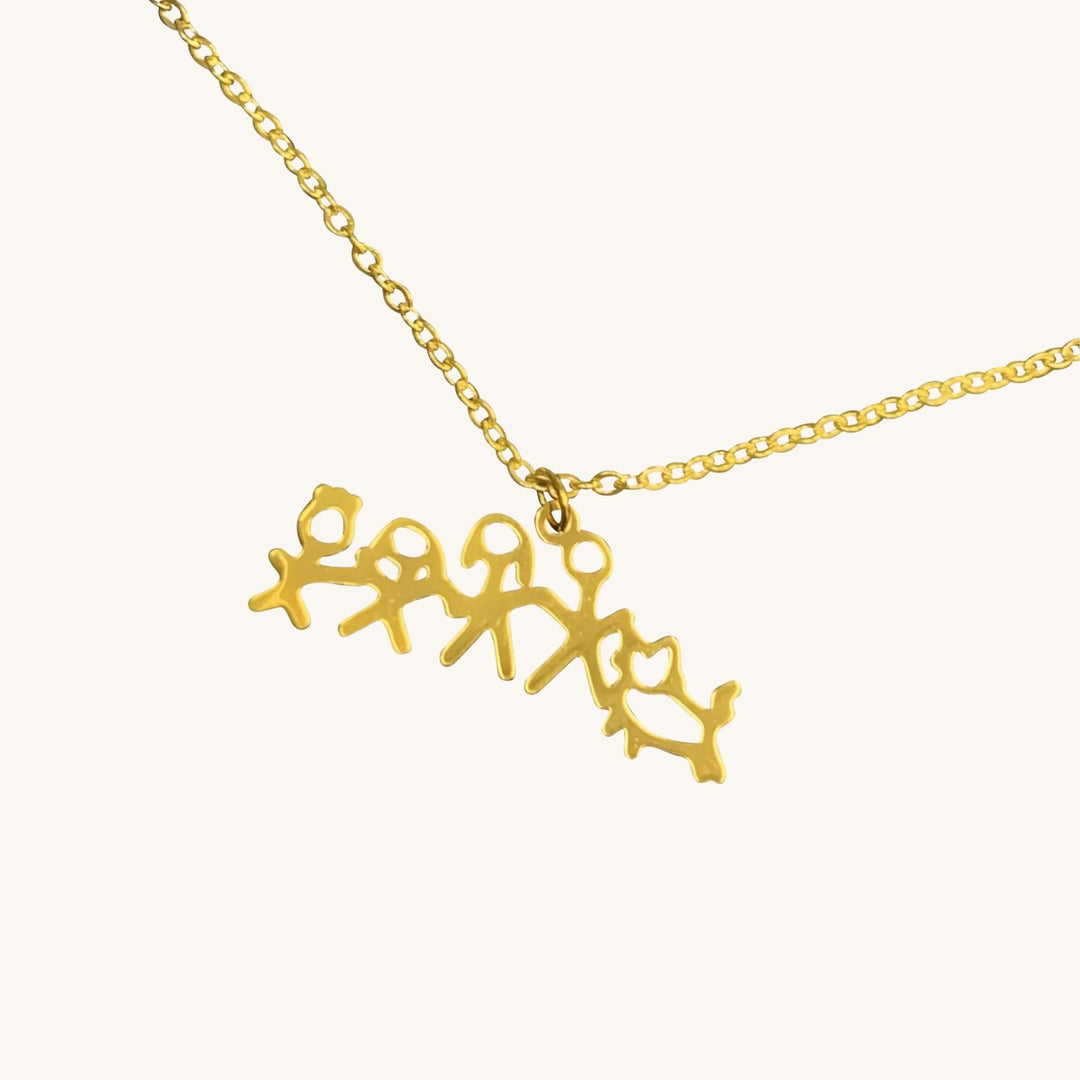 Custom Drawing Necklace