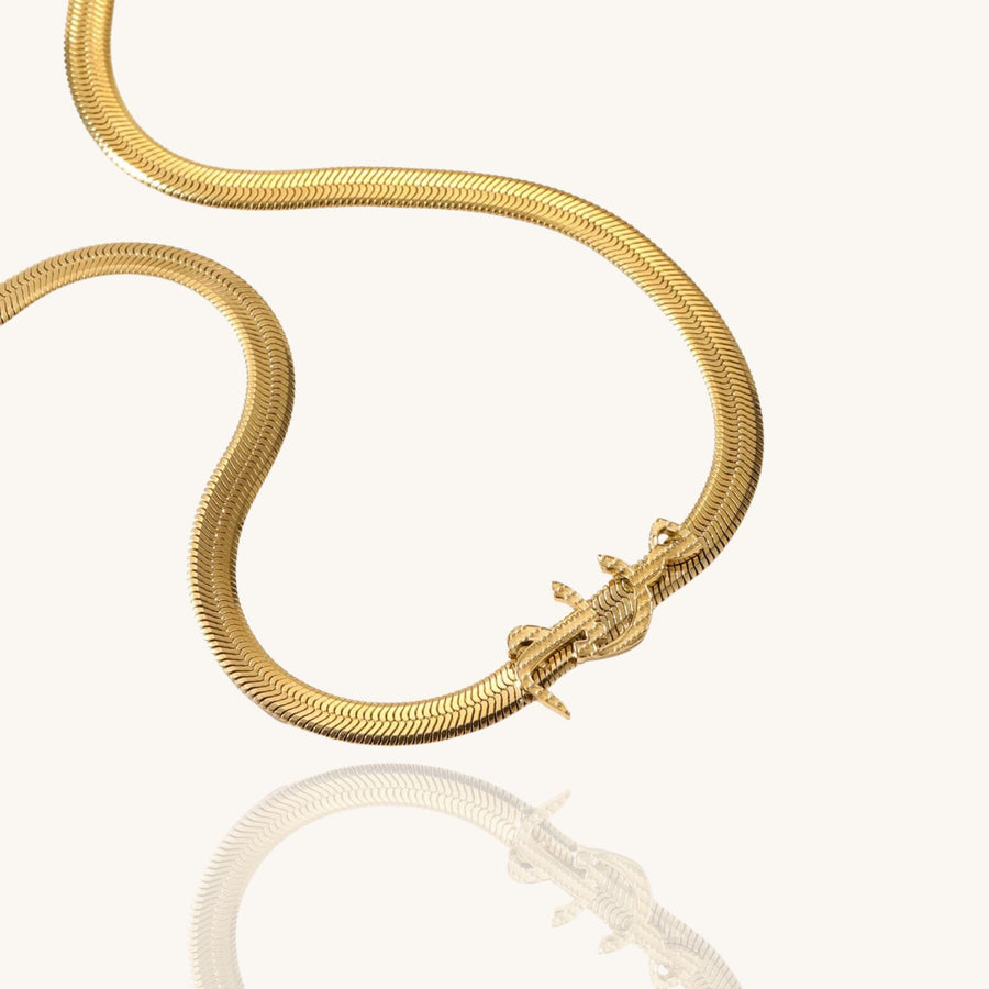 Personalized Snake Chain Necklace