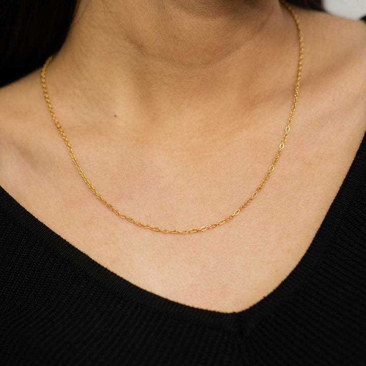 Non-adjustable 1mm Cable Chain