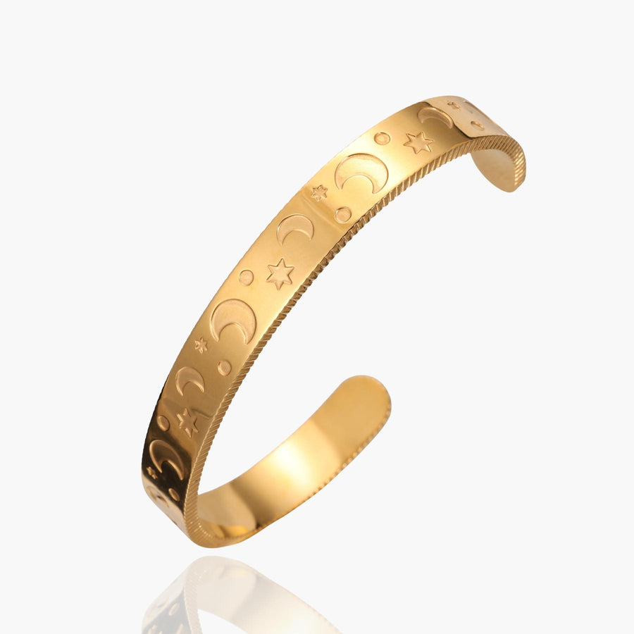 Star & Moon Cuff