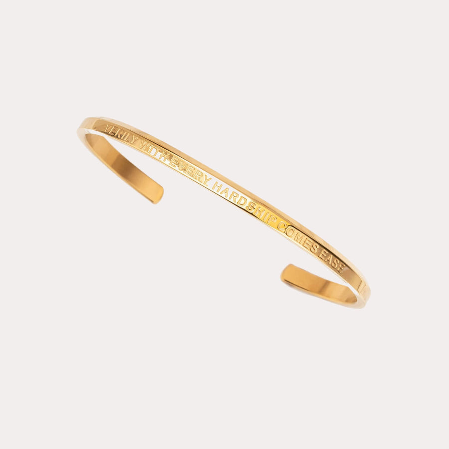 VerilyWithEveryHardshipComesEaseCuff_Gold_2