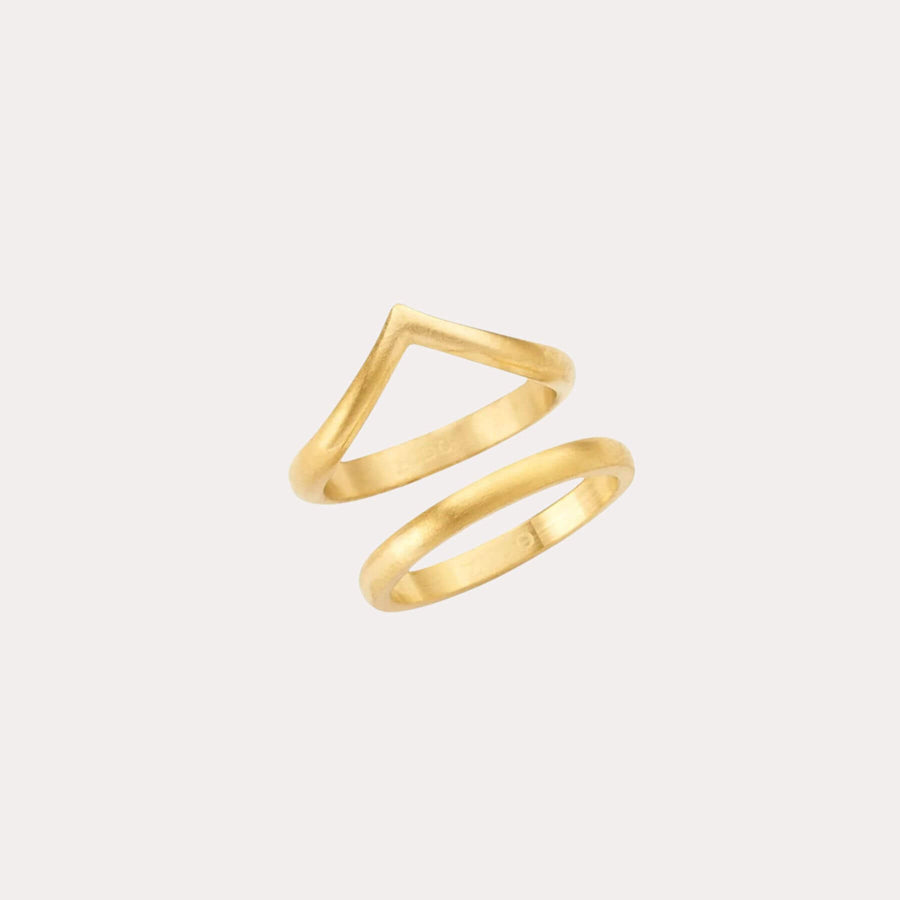 Viva - Midi Ring + Simple Band