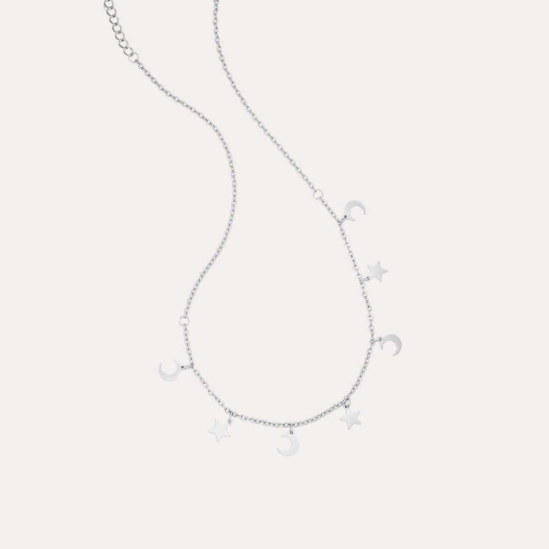 Star and Moon Choker