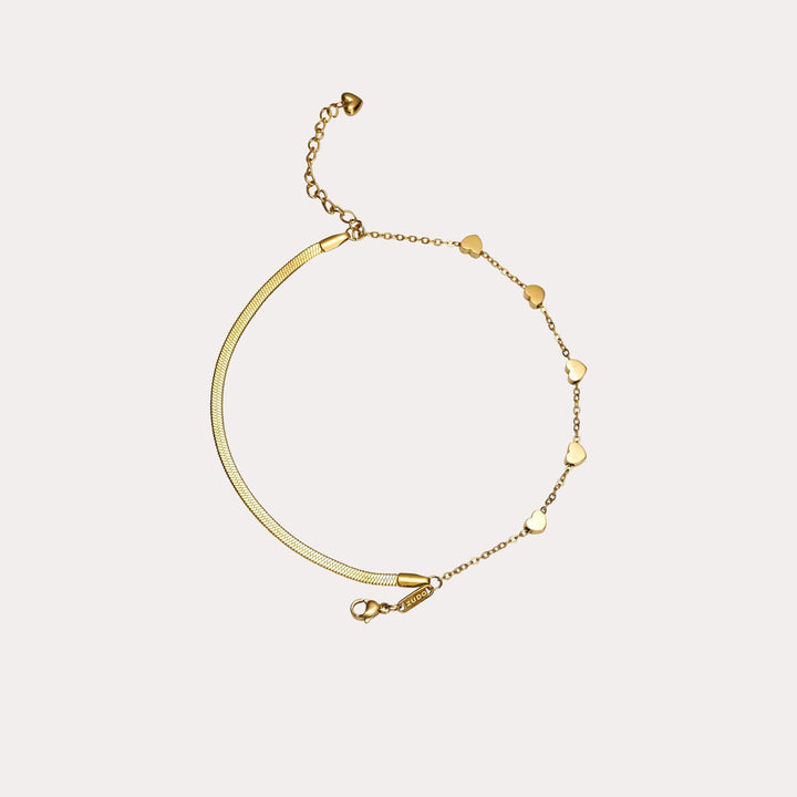 Layered Hearts Bracelet