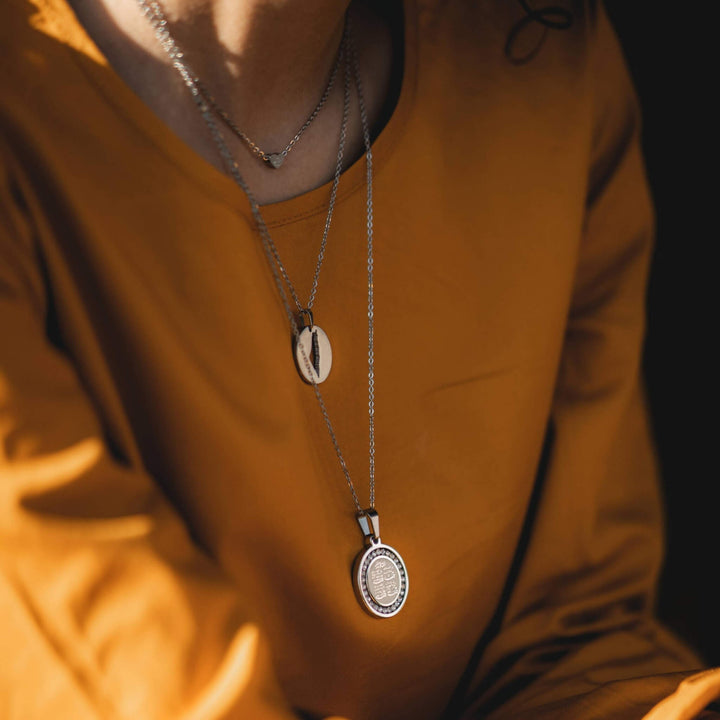 Palestine Map Necklace