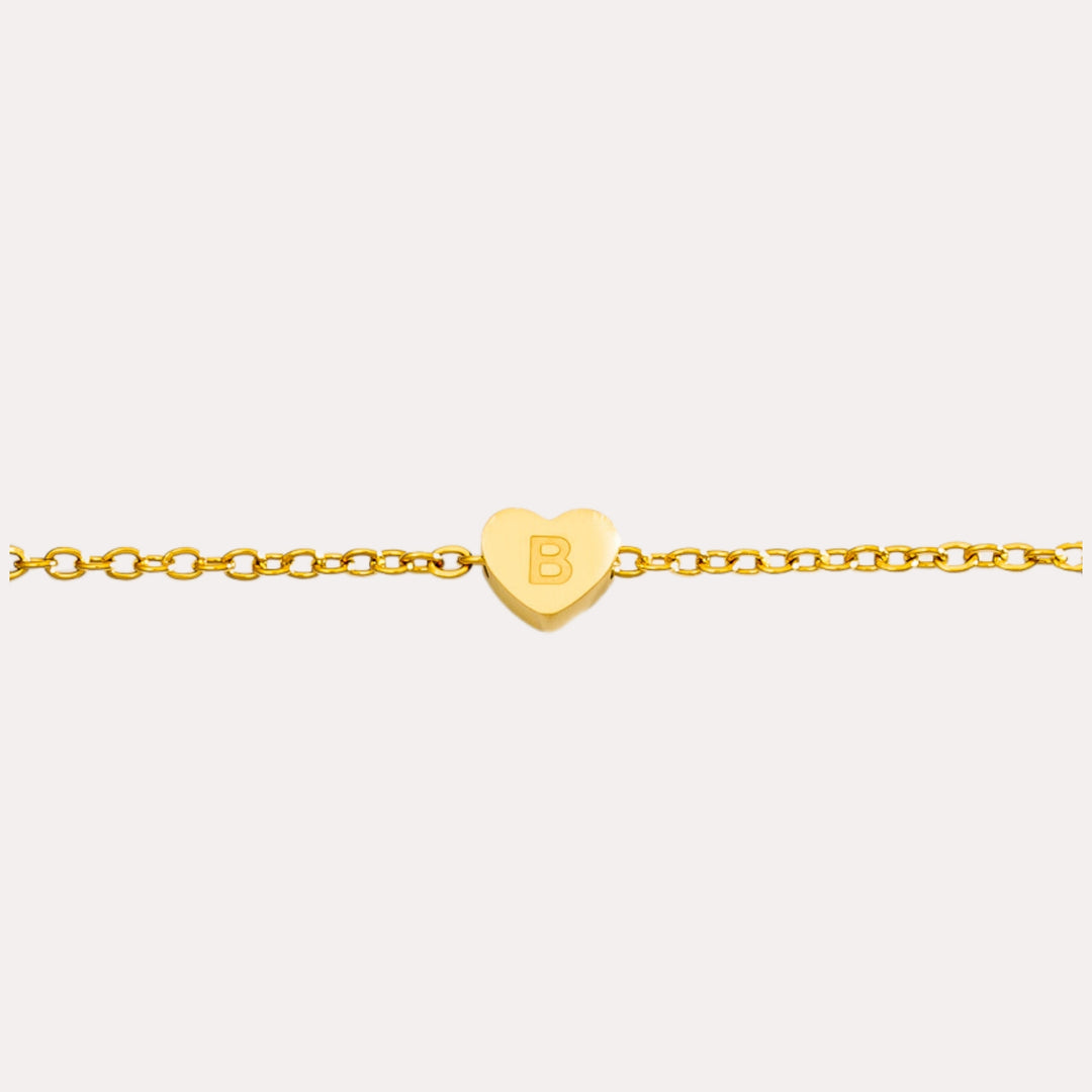 Initial Heart Necklace