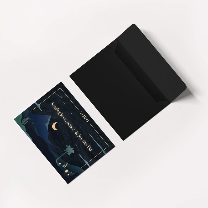 EID Starry Night Greeting Card