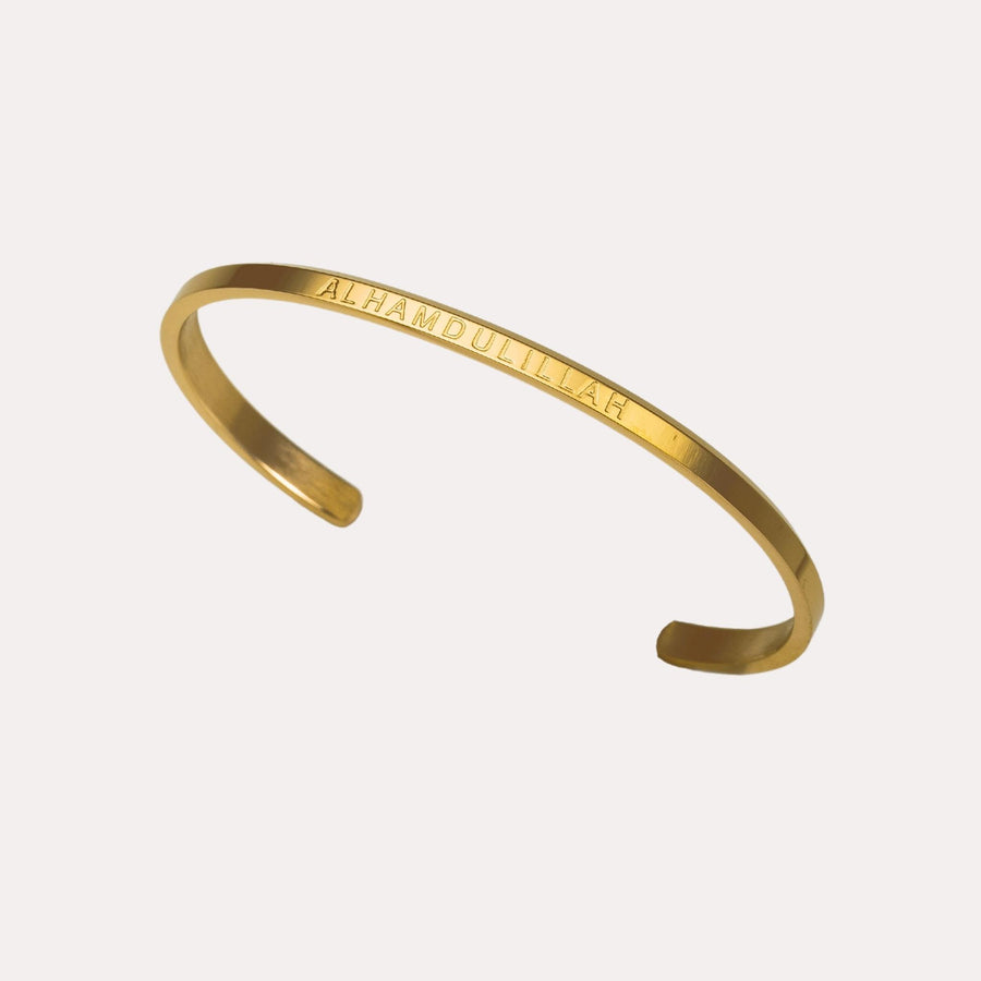 ZUDO-Alhamdulillah-Cuff-Gold