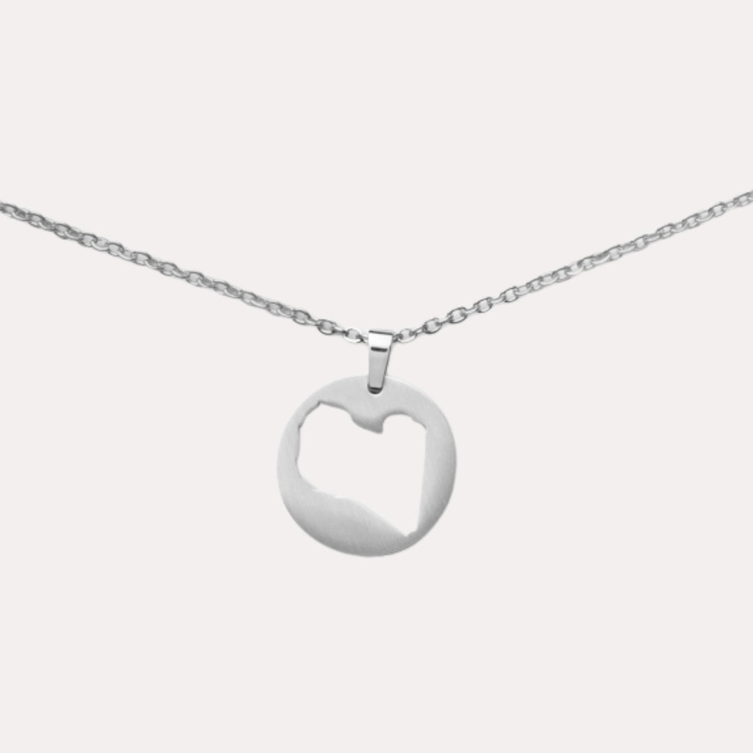 ZUDO-Libya-Map-Necklace