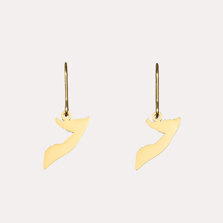 ZUDO-Somalia-Map-Earrings