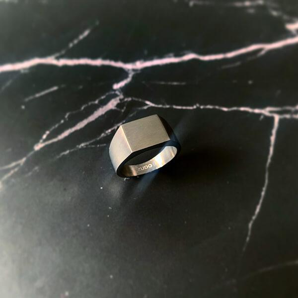 ZUDO Mens Essential Ring