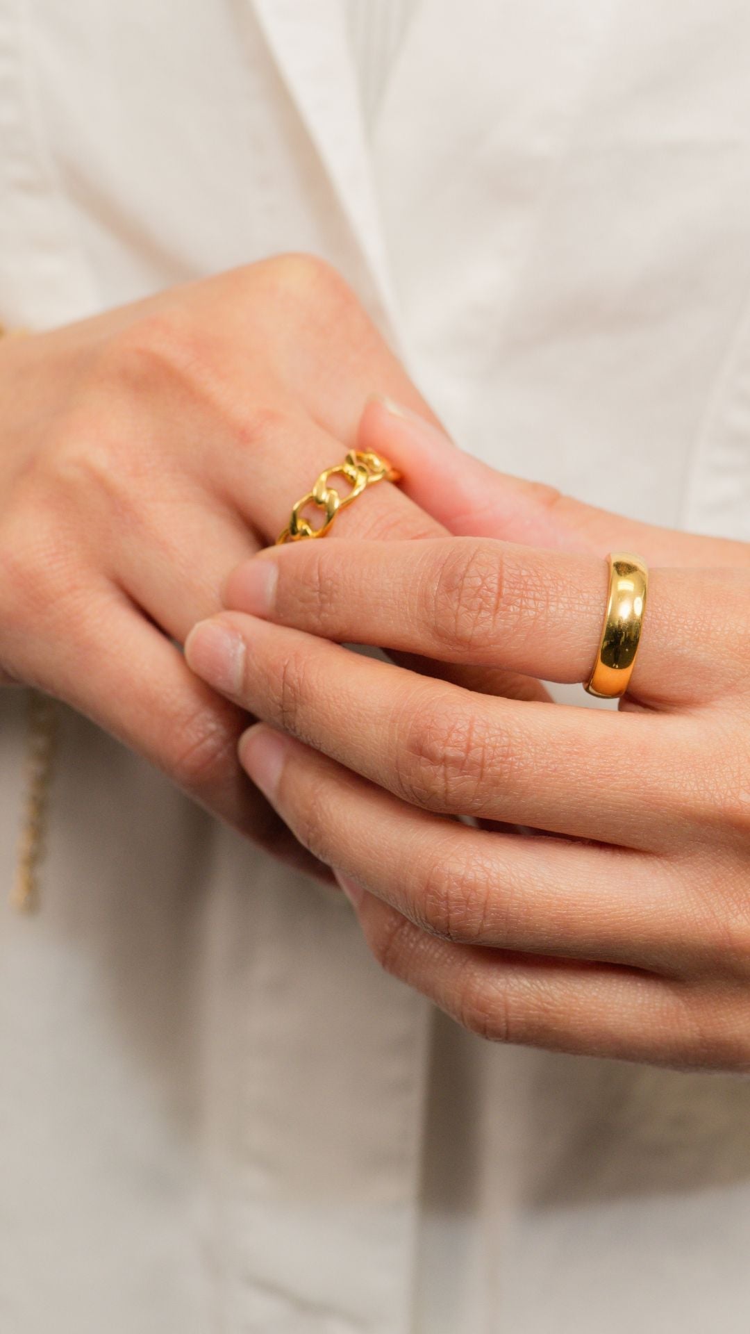 wave and cherish ring