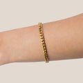 5mm Cuban Chain Bracelet - Image 1