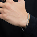 5mm Cuban Chain Bracelet - Image 4