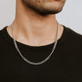 5mm Cuban Chain Necklace - Image 2