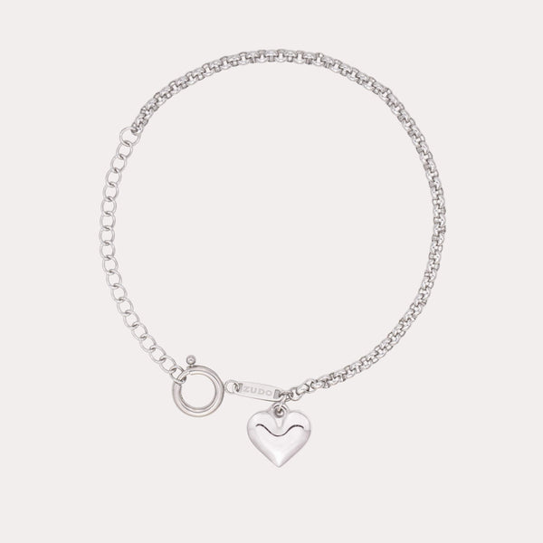 Heart Charm Bracelet