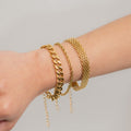 7mm Curb Chain Bracelet - Image 5