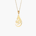 Alhamdulillah Calligraphy Necklace - Image 1