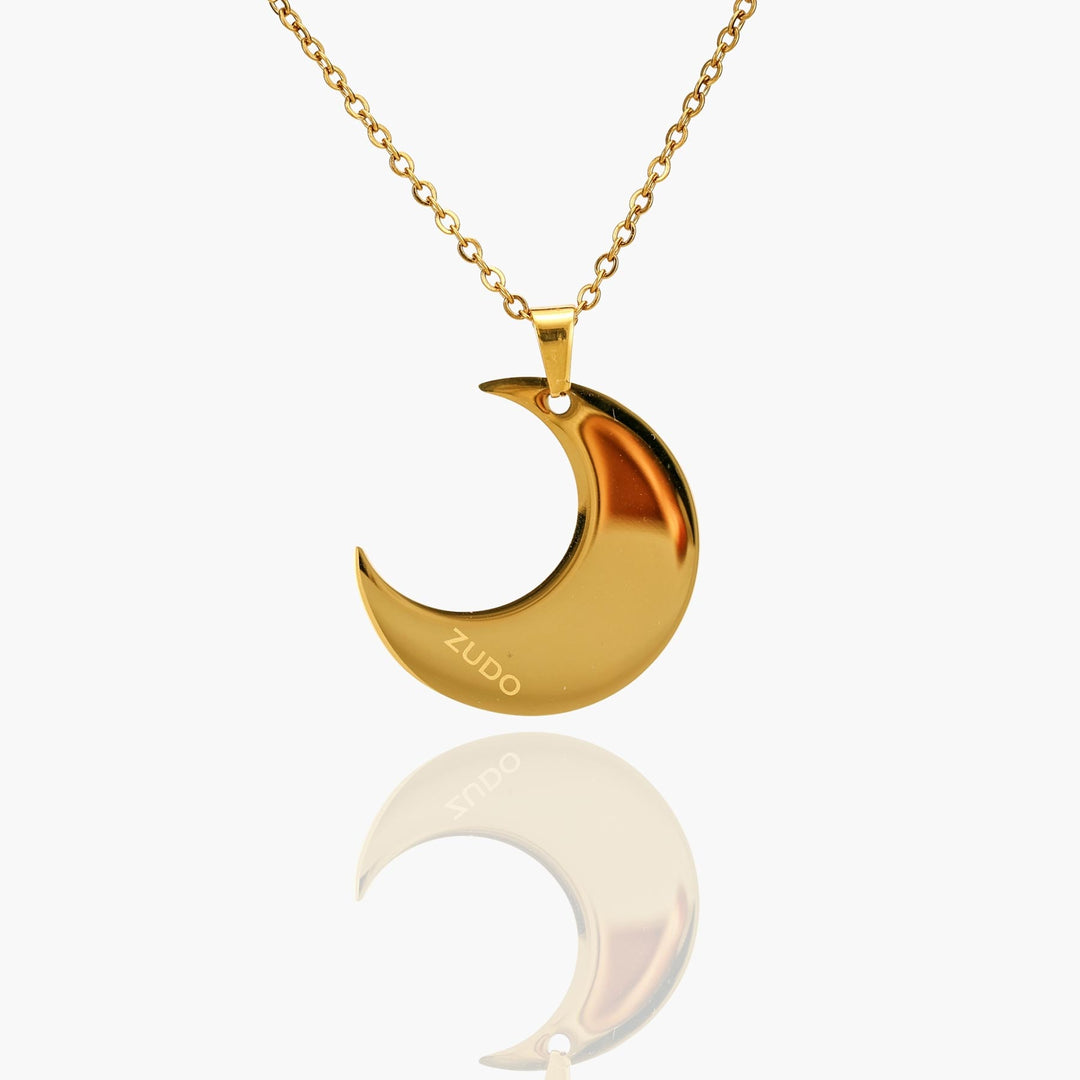 Alhamdulillah Moon Necklace