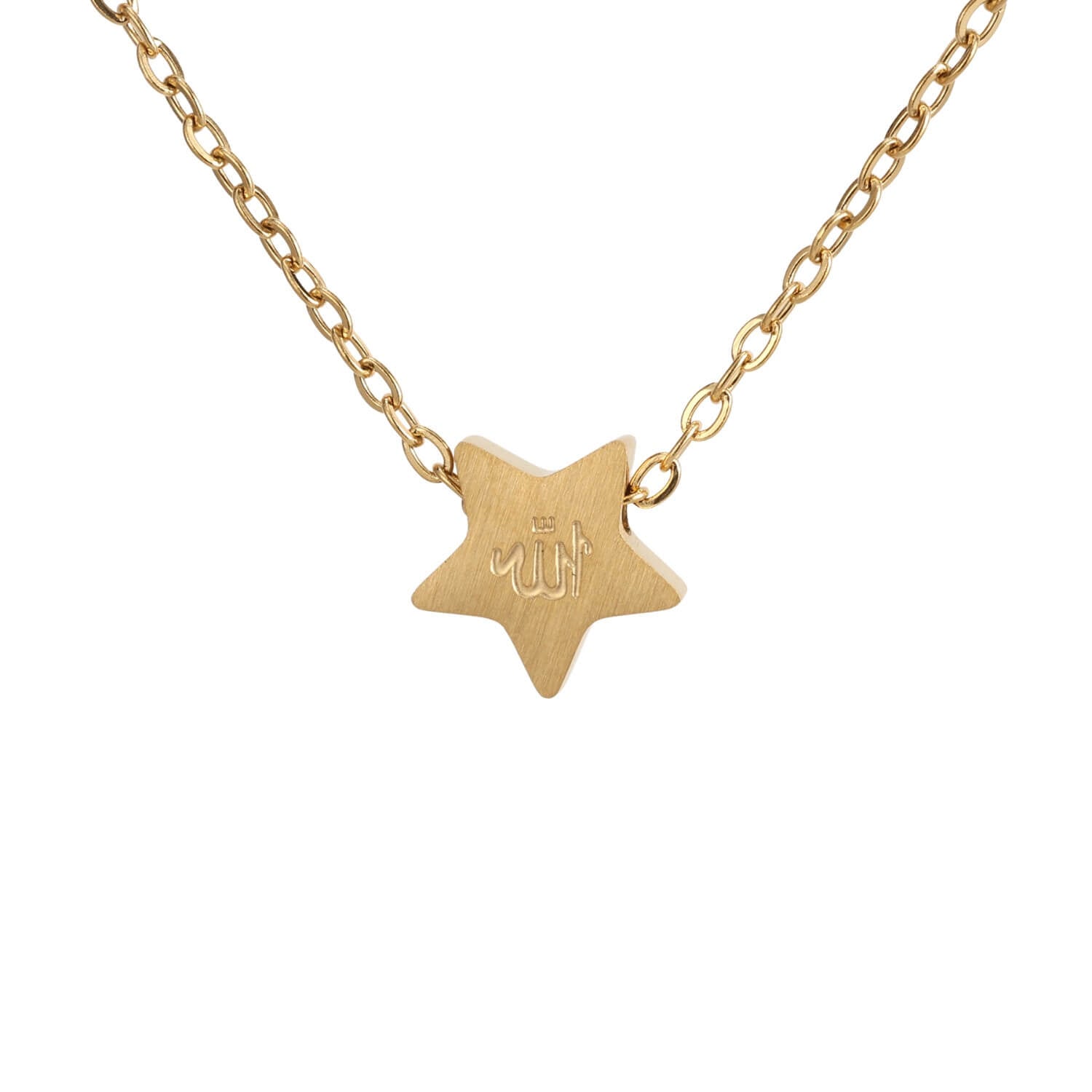 服/ファッション idealismsound Gold star necklace Hollow Star Necklace 18k – Lemon Street Box