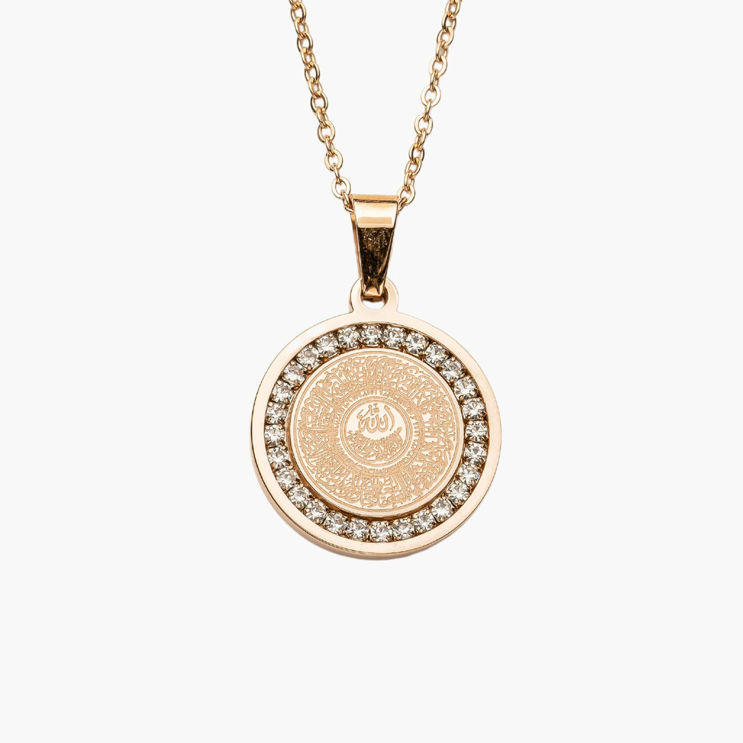 Ayatul Kursi Crystal Necklace