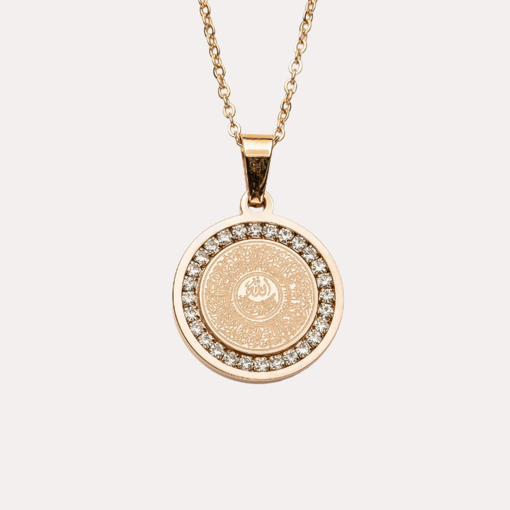 Ayatul Kursi Crystal Necklace