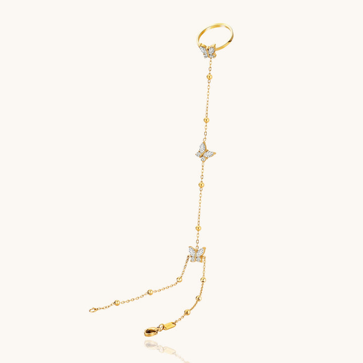 Butterfly Hand Chain Bracelet