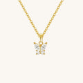 Butterfly Crystal Charm Necklace - Image 5