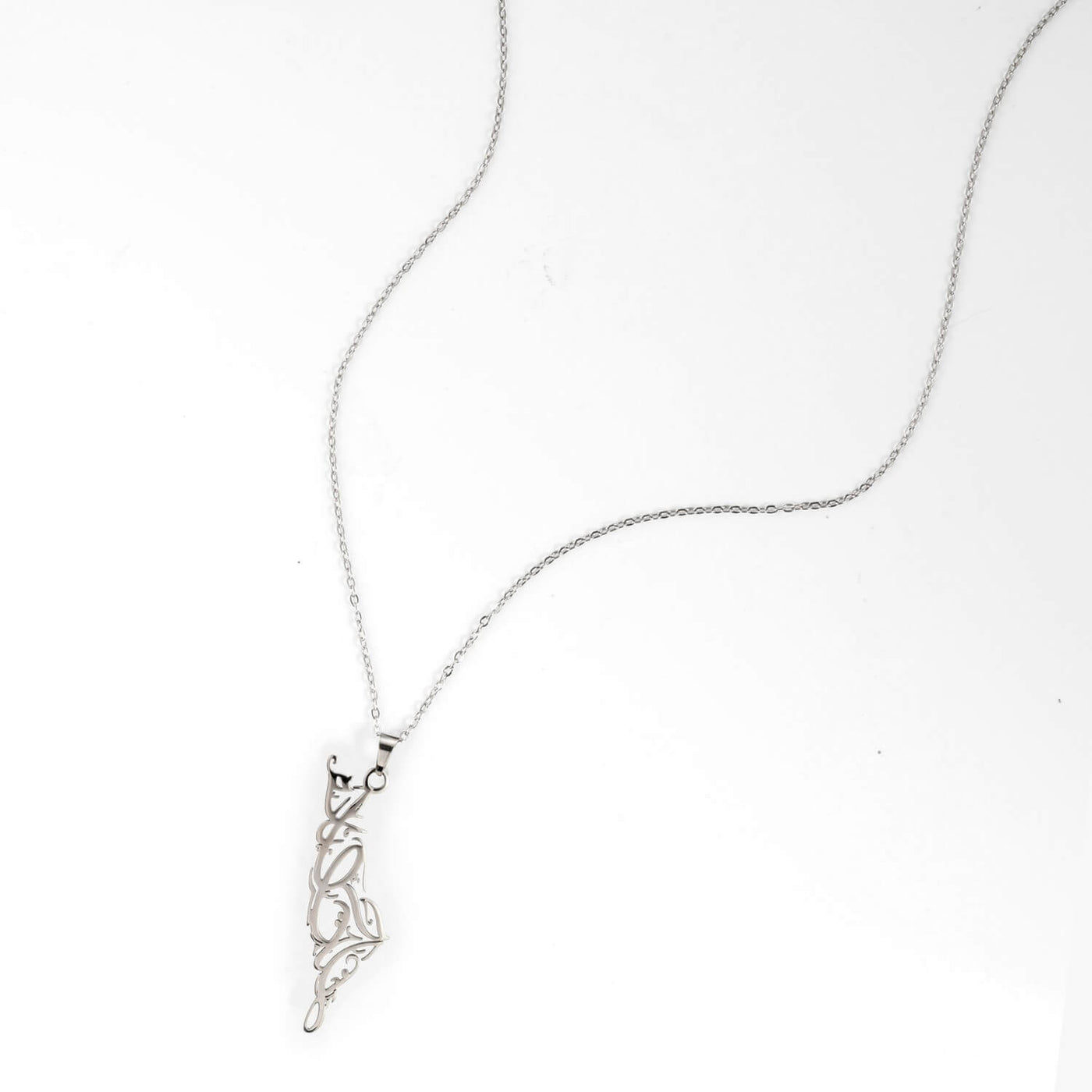 Palestine Calligraphy Necklace