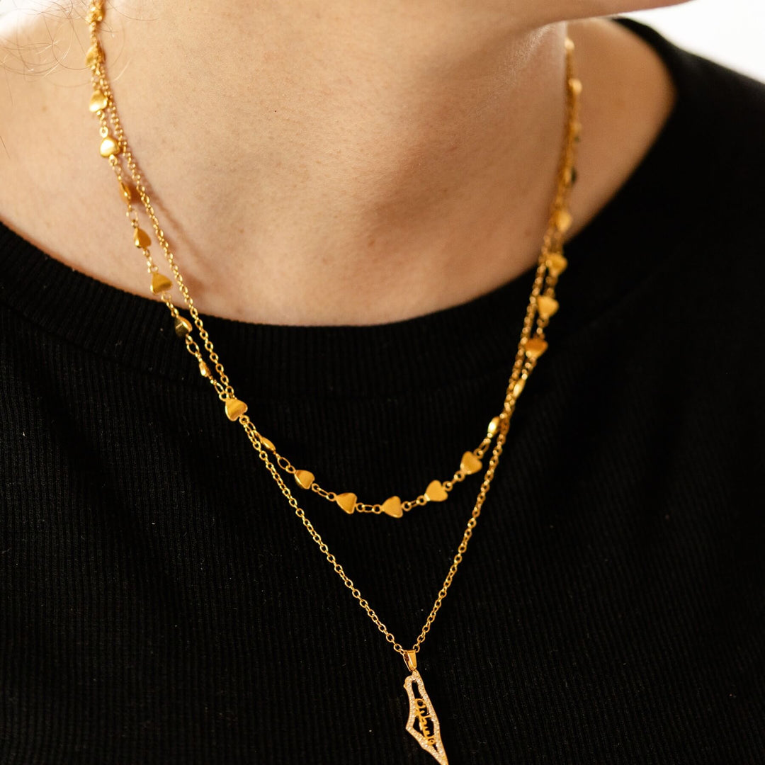 Chain of Hearts Necklace
