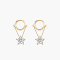 Crystal Floral Earrings - Image 5