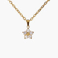 Crystal Floral Necklace - Image 1