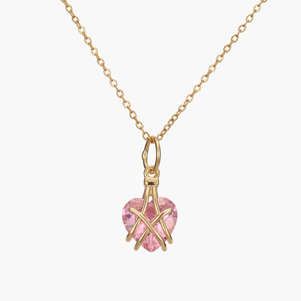 Crystal Heart Necklace – ZUDO