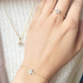 Crystal Floral Bracelet - Image 5