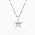 Custom Star Engraved Name Necklace - Image 11