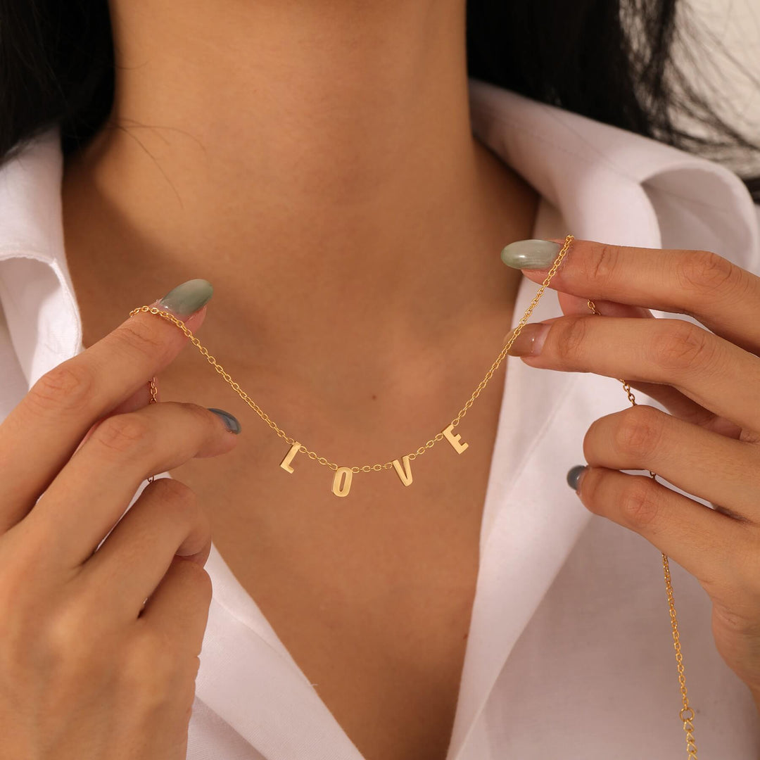 Custom Multi-Initial Necklace