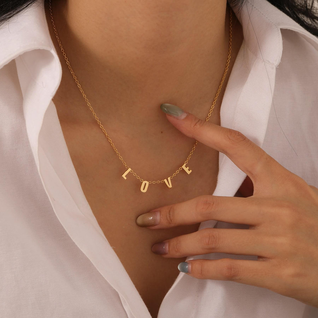 Custom Multi-Initial Necklace